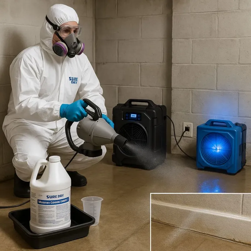 Sanitization and Odor Removal process in Greenlawn, NY